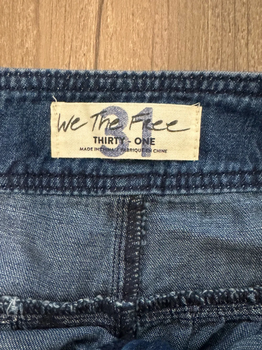 We The Free Double Yoke Wide Leg Cropped Jeans - Picture 3 of 5